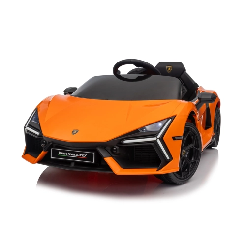 Auto na akumulator dla dzieci Lamborghini Revuelto Pomarańczowy QLS-8603.POM